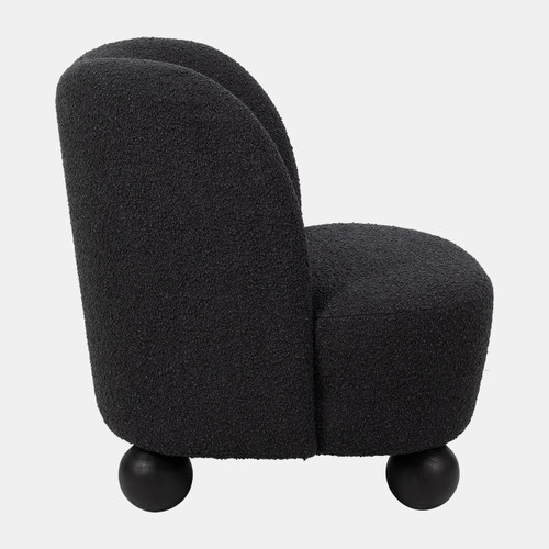 Sagebrook Home Ball-foot Accent Chair Black Wishlist Create New