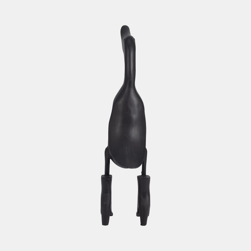 Sagebrook Home Bamboo 20" Duck In Rainboots Black Wishlist Create New