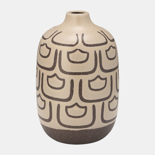 sagebrook home Cer 10"h Decoractive Vase Irish Cream Wishlist Create New