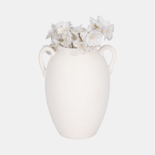 Sagebrook Home Cer 10" Textured Jug W/ Handles White Wishlist Create New