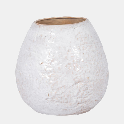 Sagebrook Home Cer 11" Round Vase Ivory Wishlist Create New
