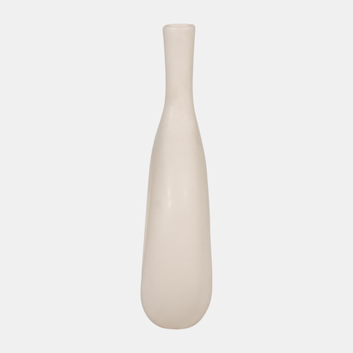 Sagebrook Home Cer 12" Curved Open Cut Out Vase Cotton Wishlist Create New