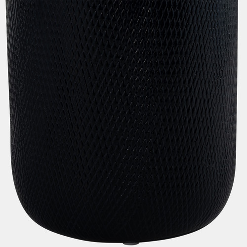 Sagebrook Home Cer 12"h Grooved Vase Navy Blue Wishlist Create New