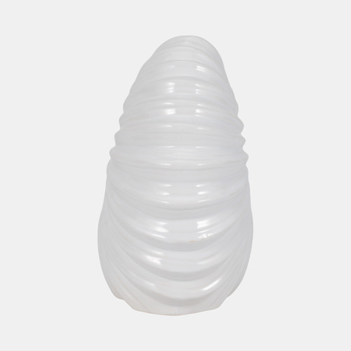 Sagebrook Home Cer 12" Shell Vase White Wishlist Create New