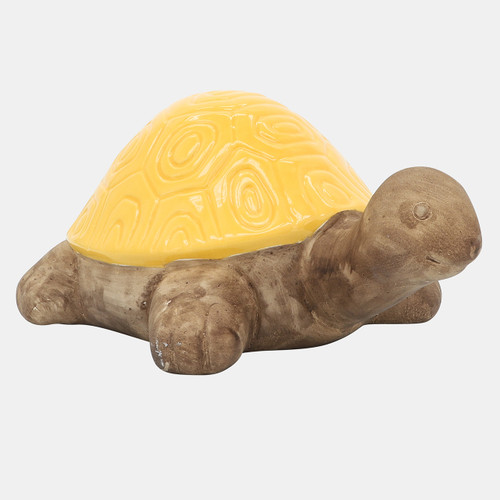 sagebrook home Cer 13" Tortoise Deco Yellow Wishlist Create New