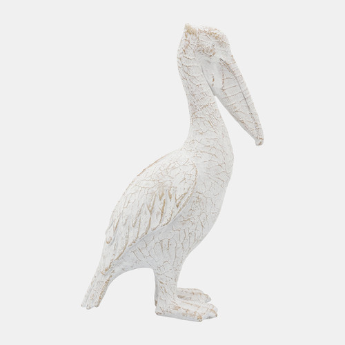 Sagebrook Home Cer 14"h Standing Pelican White Wishlist Create New