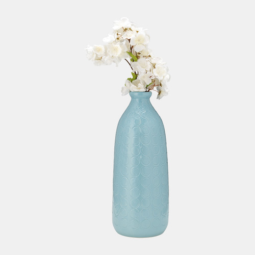 Sagebrook Home Cer 16" Circles Vase Aqua Haze Wishlist Create New