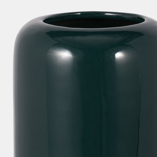 Sagebrook Home Cer 18"h Grooved Vase Forest Green Wishlist Create New