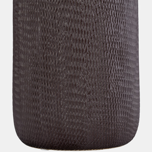 Sagebrook Home Cer 18"h Grooved Vase Java Wishlist Create New