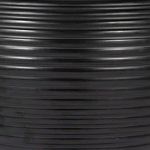 Sagebrook Home Cer 18" Ribbed Temple Jar Black Wishlist Create New