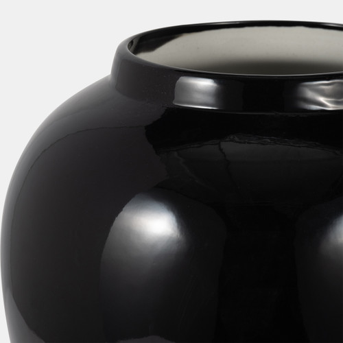 Sagebrook Home Cer 18" Temple Jar Black/gold Wishlist Create New