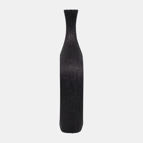 Sagebrook Home Cer 19" Beaded Open Cut Vase Black Wishlist Create New