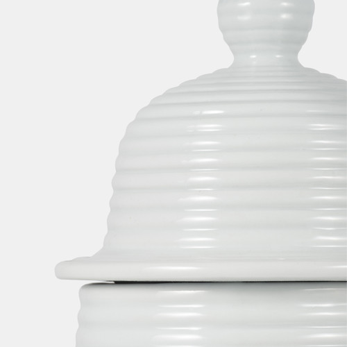 Sagebrook Home Cer 24" Ribbed Temple Jar White Wishlist Create New