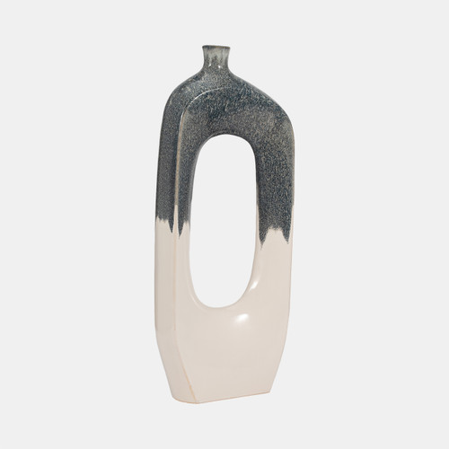 Sagebrook Home Cer 26" Curvy Open Cut-out Vase Blue/white Wishlist Create New