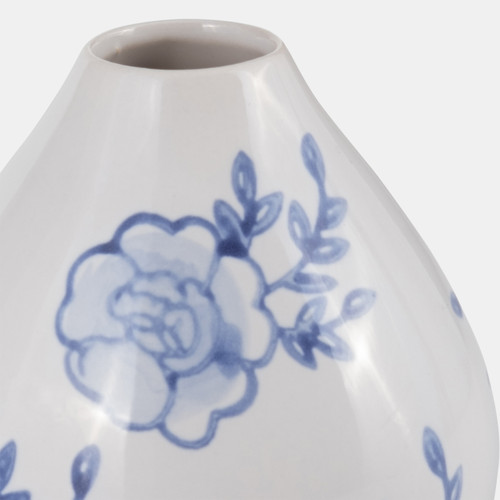 Sagebrook Home Cer 5"h Chinoiserie Bud Vase Blue/white Wishlist Create New