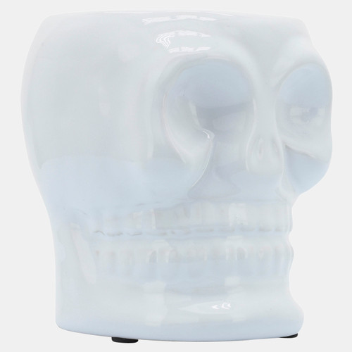 Sagebrook Home Cer 5" Skull Vase White Wishlist Create New