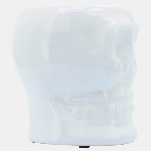 Sagebrook Home Cer 5" Skull Vase White Wishlist Create New