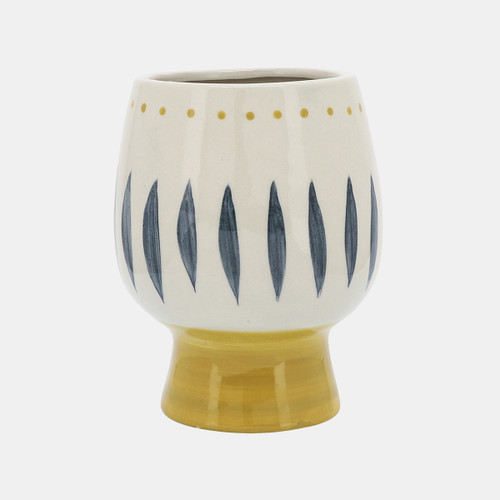 Sagebrook Home Cer 6"d Face Vase Multi Wishlist Create New