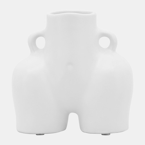 Sagebrook Home Cer 6" Half Body Vase White Wishlist Create New