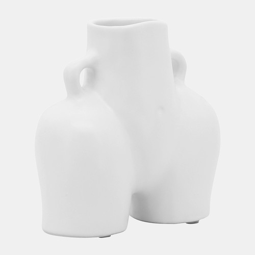sagebrook home Cer 6" Half Body Vase White Wishlist Create New