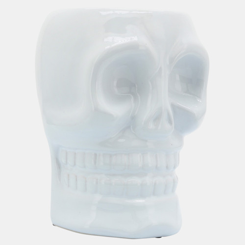 Sagebrook Home Cer 6" Skull Vase White Wishlist Create New