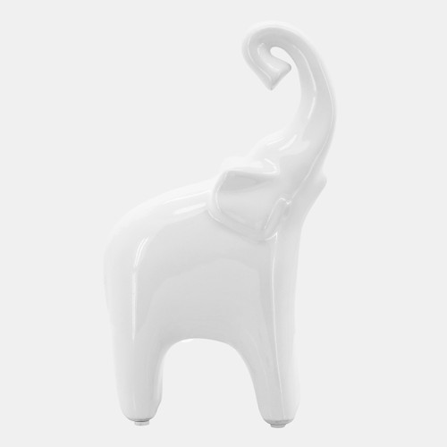 sagebrook home Cer 6 X11" Elephant White Wishlist Create New