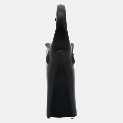 Sagebrook Home Cer 6x11" Elephant Matte Black Wishlist Create New