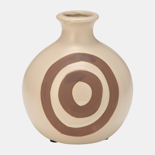 sagebrook home Cer 7"h Abstract Vase Irish Cream Wishlist Create New