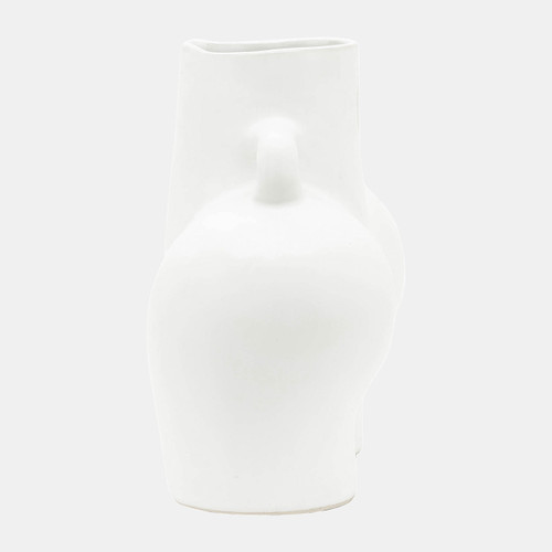 Sagebrook Home Cer 7" Half Body Vase White Wishlist Create New