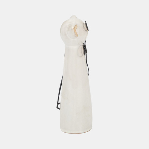 Sagebrook Home Cer 8"h Cat W/ Glasses Beige Wishlist Create New