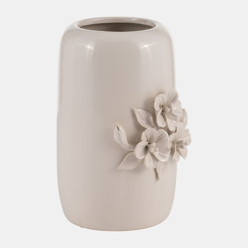 Sagebrook Home Cer 8"h Flower Bunch Vase Ivory Wishlist Create New