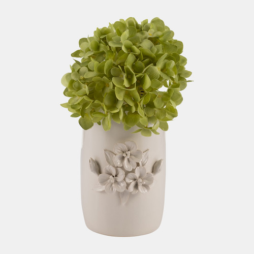 Sagebrook Home Cer 8"h Flower Bunch Vase Ivory Wishlist Create New