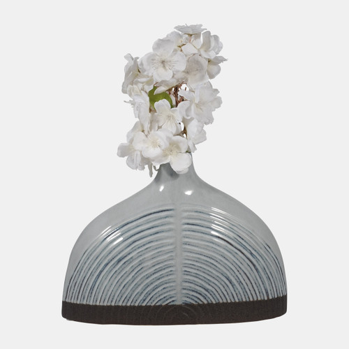 Sagebrook Home Cer 8" Half Dome Arch Vase Blue Wishlist Create New