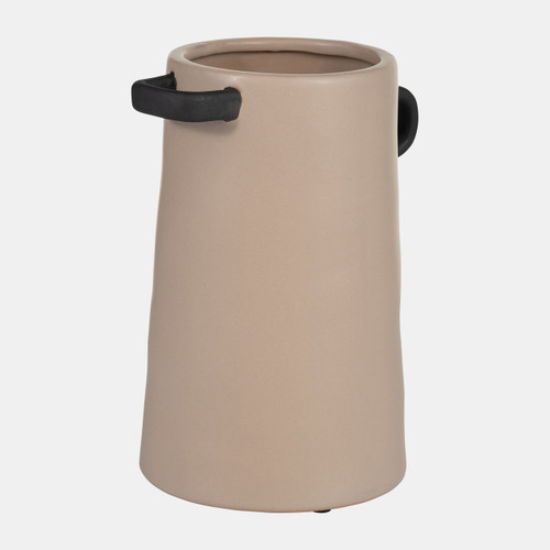 Sagebrook Home Cer 9"h Eared Vase Irish Cream Wishlist Create New