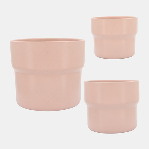 sagebrook home Cer S/3 7/9/10"d Mushroom Planters Blush Wishlist Create New
