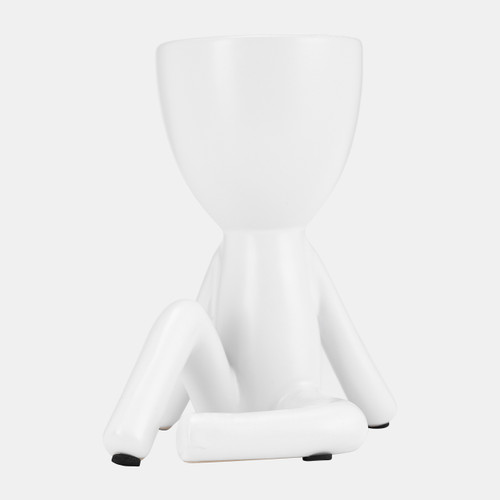 Sagebrook Home Cer S/3 8" Sitting Humans White Wishlist Create New