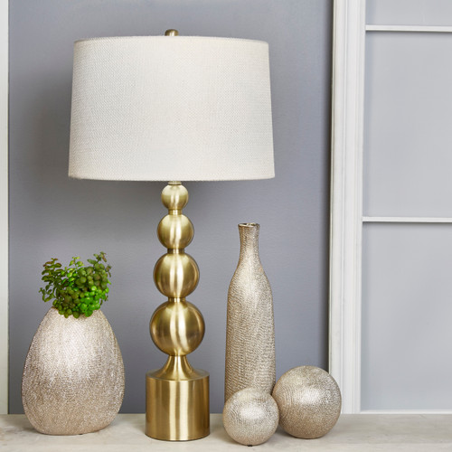 Sagebrook Home Ceramic 11" Vase Champagne Wishlist Create New