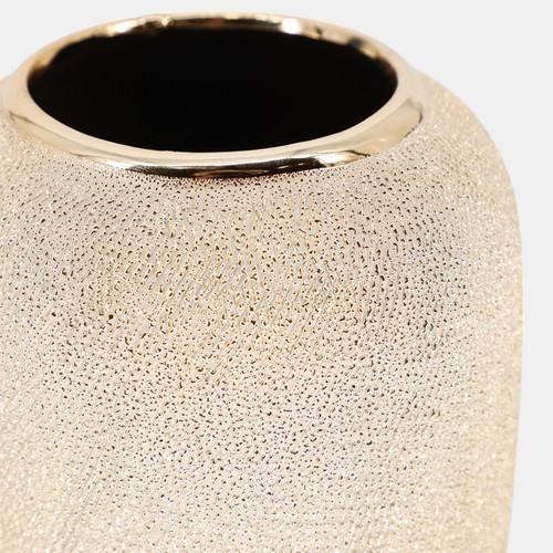 Sagebrook Home Ceramic 12" Vase Champagne Wishlist Create New