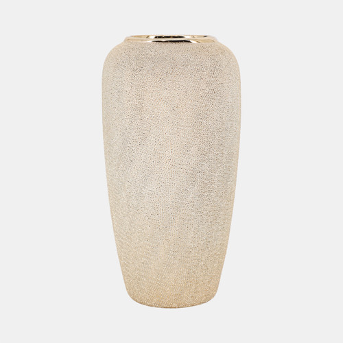 sagebrook home Ceramic 12" Vase Champagne Wishlist Create New