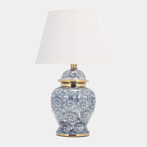 Sagebrook Home Ceramic 19" Chinoiserie Table Lamp Blue/gold Wishlist Create New