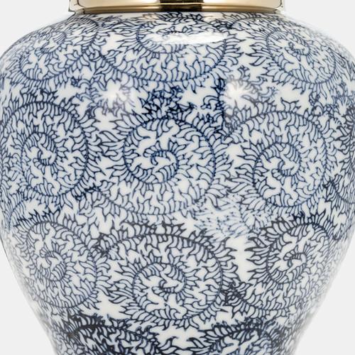 Sagebrook Home Ceramic 19" Chinoiserie Table Lamp Blue/gold Wishlist Create New