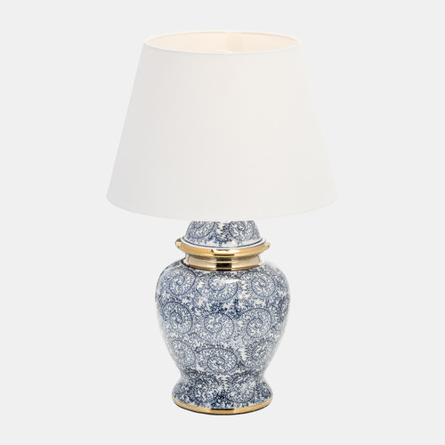 sagebrook home Ceramic 19" Chinoiserie Table Lamp Blue/gold Wishlist Create New