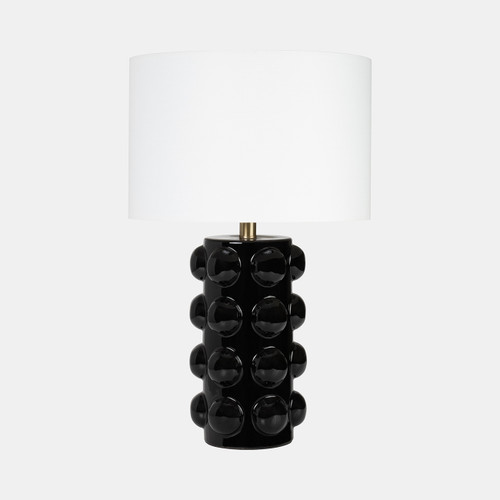 Sagebrook Home Ceramic 22" Bubble Table Lamp Black Wishlist Create New