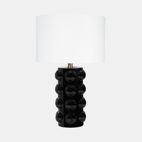 sagebrook home Ceramic 22" Bubble Table Lamp Black Wishlist Create New