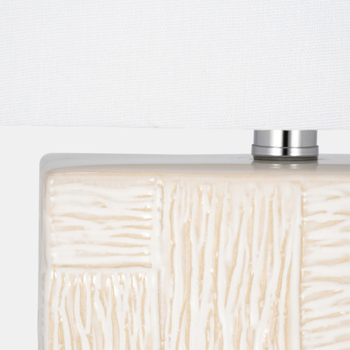 Sagebrook Home Ceramic 31'' Textured Table Lamp White Wishlist Create New