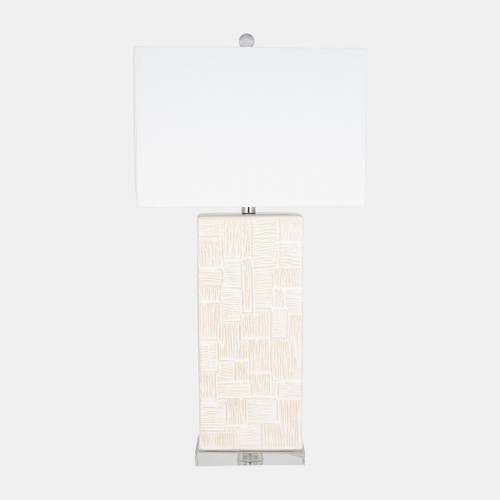 sagebrook home Ceramic 31'' Textured Table Lamp White Wishlist Create New