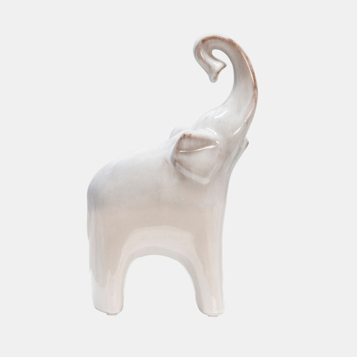 Sagebrook Home Ceramic 6x11" Elephant Cream Wishlist Create New