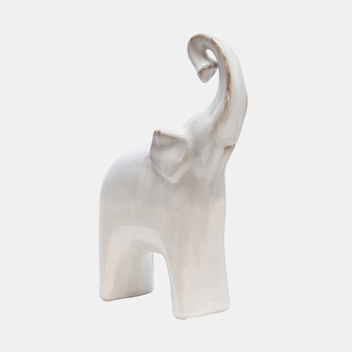 sagebrook home Ceramic 6x11" Elephant Cream Wishlist Create New