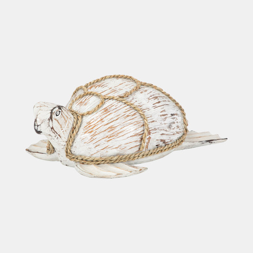 Sagebrook Home Coconut 12"l Turtle White/brown Wishlist Create New