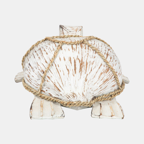 Sagebrook Home Coconut 12"l Turtle White/brown Wishlist Create New